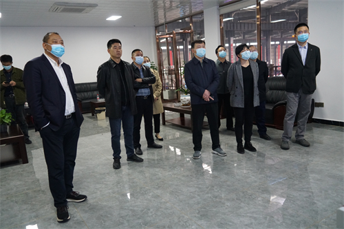 2021-11-20省發(fā)改委來張家界萬眾實業(yè)集團有限公司調(diào)研工作(省辦公室主任夏文斌、市發(fā)改委黨組書記龍維務(wù)）